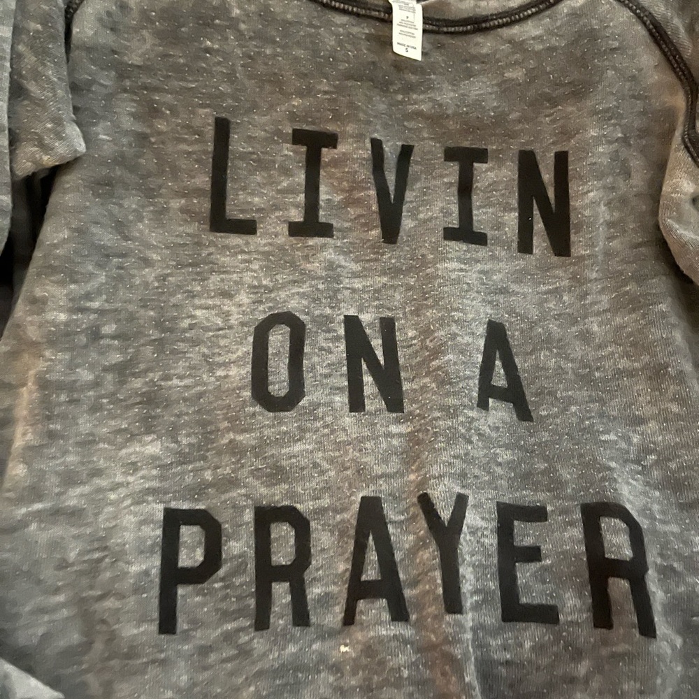 Livin on a prayer shirt